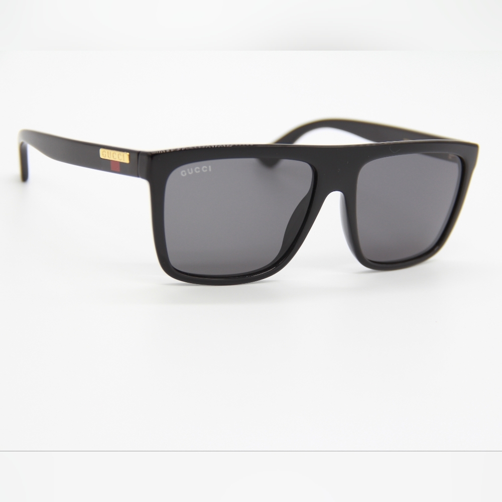NEW GUCCI SUNGLASSES GG0748S 001 BLACK MEN GUCCI EYEWEAR - Picture 4 of 13